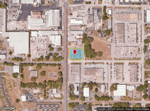 1163 N Hercules Ave, Clearwater, FL Parcel Map