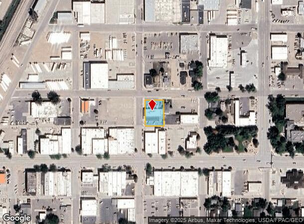  124 N 8Th St, Worland, WY Parcel Map