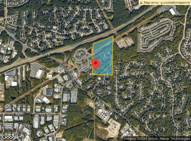  1500 Nasturtium Way, Apex, NC Parcel Map