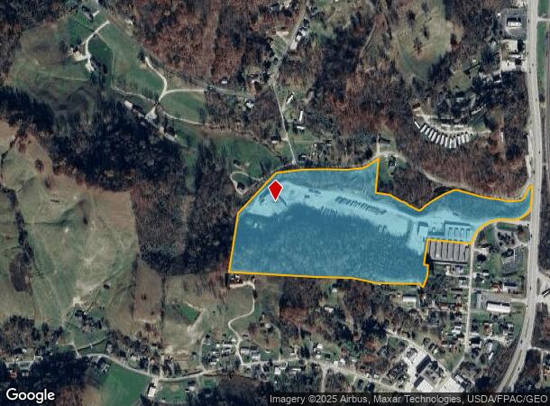 10001 Mayo Trail Rd, Catlettsburg, KY Parcel Map