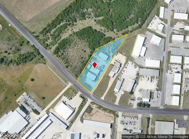  2190 Clovis R Barker Rd, San Marcos, TX Parcel Map