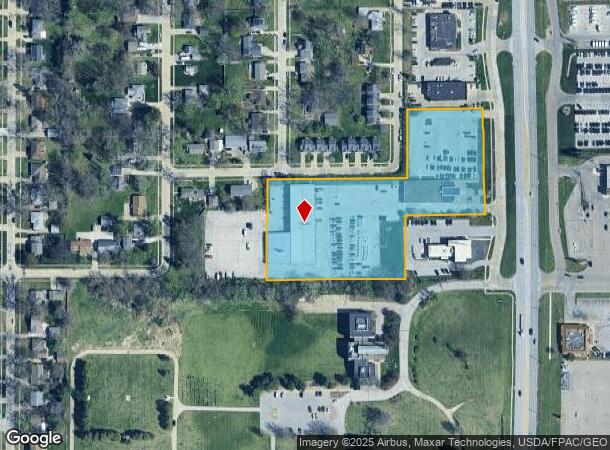 4410 Merle Hay Rd, Des Moines, IA Parcel Map