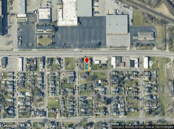  1718 W Western Ave, South Bend, IN Parcel Map