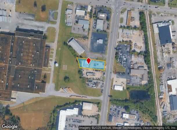  1526 S Church St, Murfreesboro, TN Parcel Map