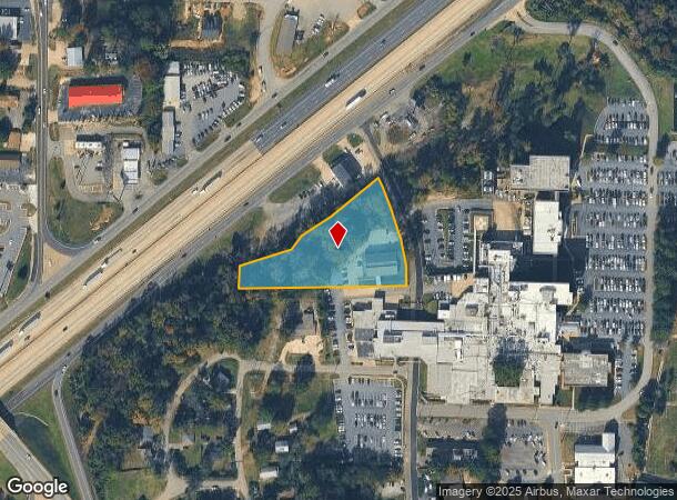 1200 N Main St, Benton, AR Parcel Map