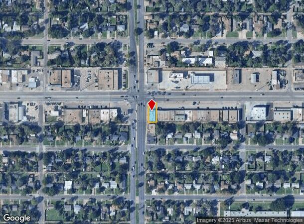  2451 34Th St, Lubbock, TX Parcel Map