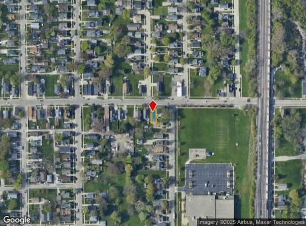  1417 50Th St, Kenosha, WI Parcel Map