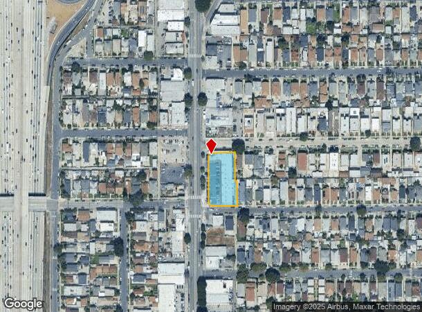 4150 S Broadway, Los Angeles, CA Parcel Map