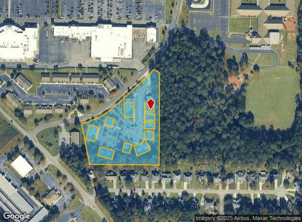  125 Plantation Centre Dr S, Macon, GA Parcel Map