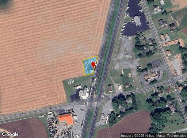 8864 S Dupont Hwy, Felton, DE Parcel Map