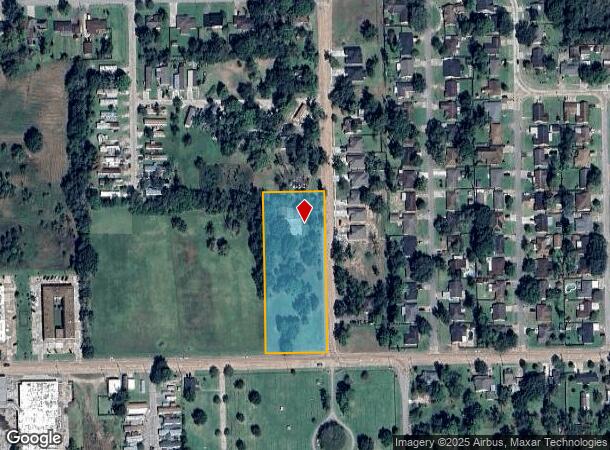  1040 S Anderson St, Angleton, TX Parcel Map