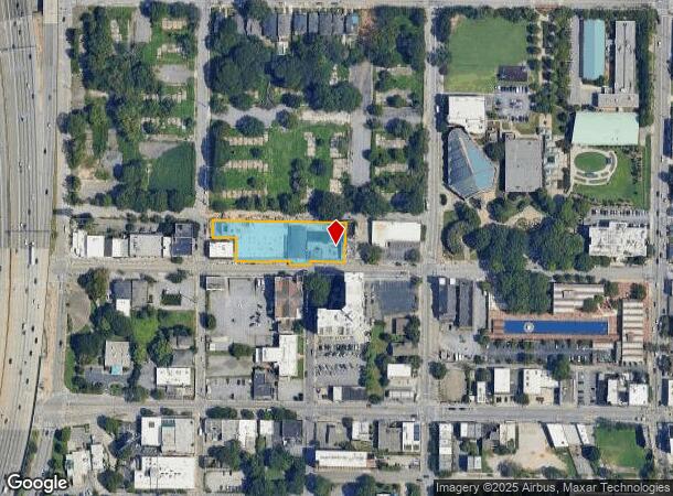  348 Auburn Ave Ne, Atlanta, GA Parcel Map