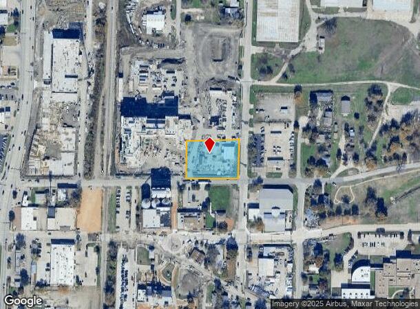  605 E Virginia St, Mckinney, TX Parcel Map