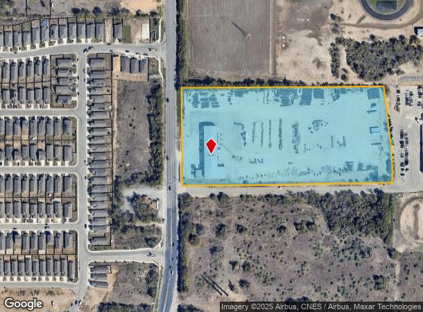  3598 S Ww White Rd, San Antonio, TX Parcel Map