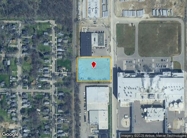  1807 N Pitcher St, Kalamazoo, MI Parcel Map
