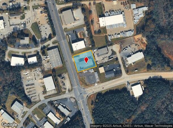  1907 S Highway 14, Greer, SC Parcel Map