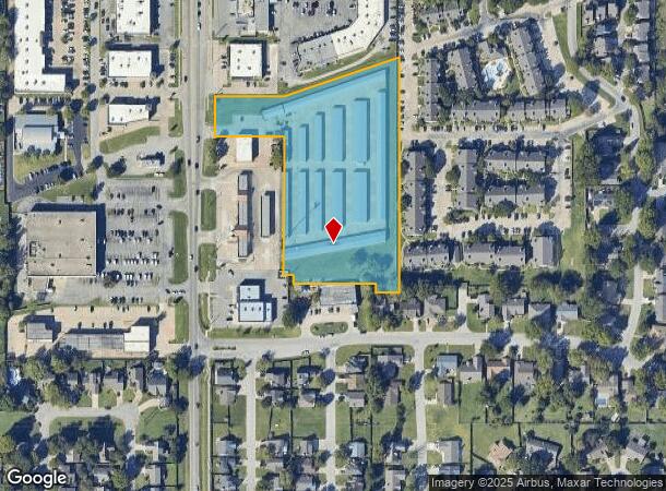 9135 S Sheridan Rd, Tulsa, OK Parcel Map