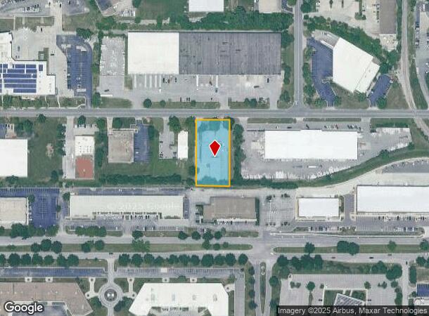  15481 W 110Th St, Lenexa, KS Parcel Map