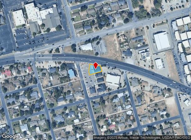  1608 Tarleton St, Midland, TX Parcel Map