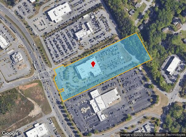  3711 Buford Dr, Buford, GA Parcel Map