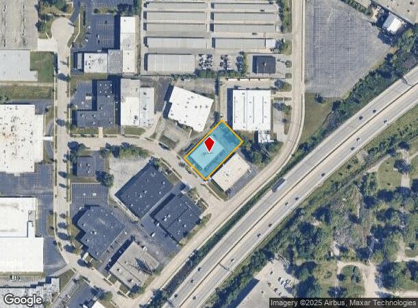 3620 Edison Pl, Rolling Meadows, IL Parcel Map