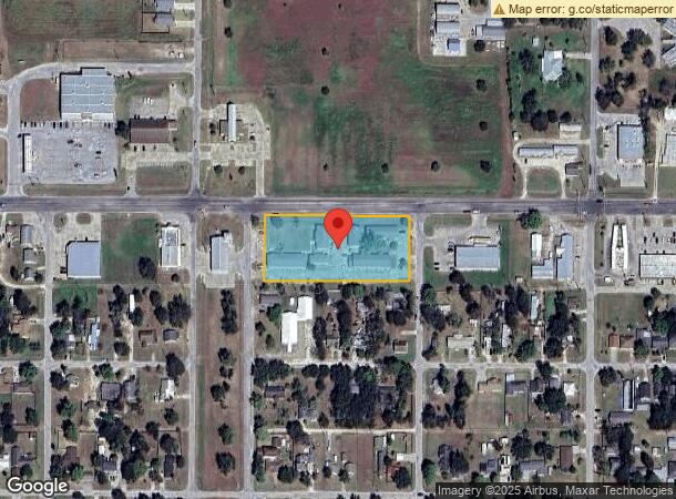  501 Henderson Ave, Palacios, TX Parcel Map