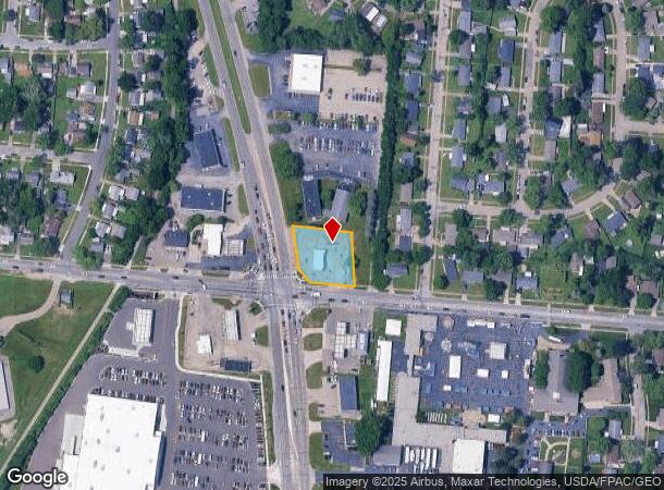  490 Woodman Dr, Dayton, OH Parcel Map