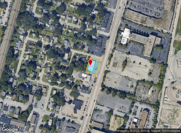 1889 Post Rd, Warwick, RI Parcel Map