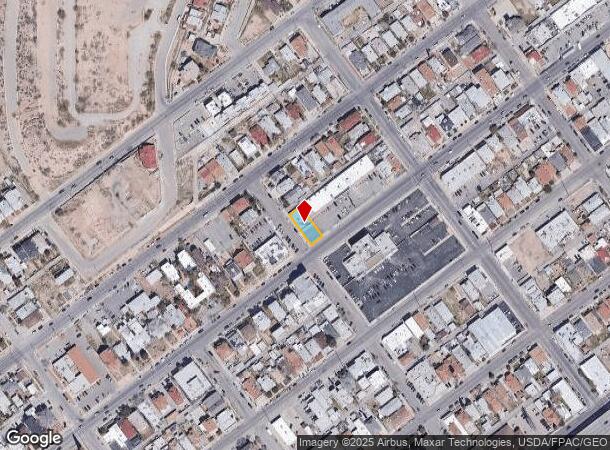  1601 Montana Ave, El Paso, TX Parcel Map