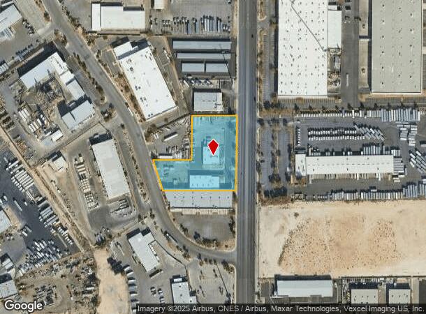  4611 N Lamb Blvd, North Las Vegas, NV Parcel Map