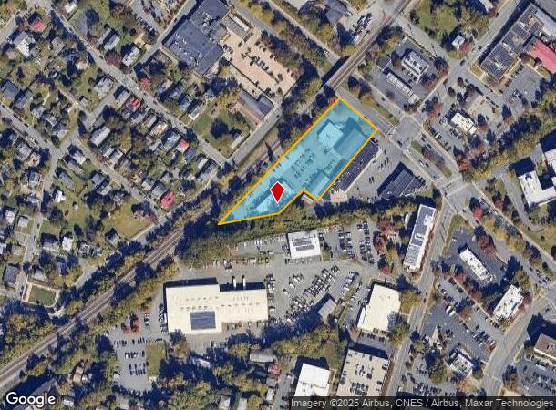  608 Preston Ave, Charlottesville, VA Parcel Map