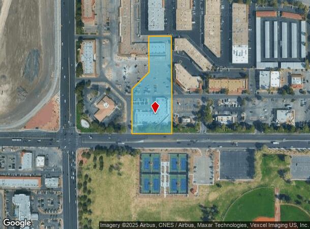  2490 E Sunset Rd, Las Vegas, NV Parcel Map