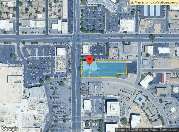  2500 Louisiana Blvd Ne, Albuquerque, NM Parcel Map