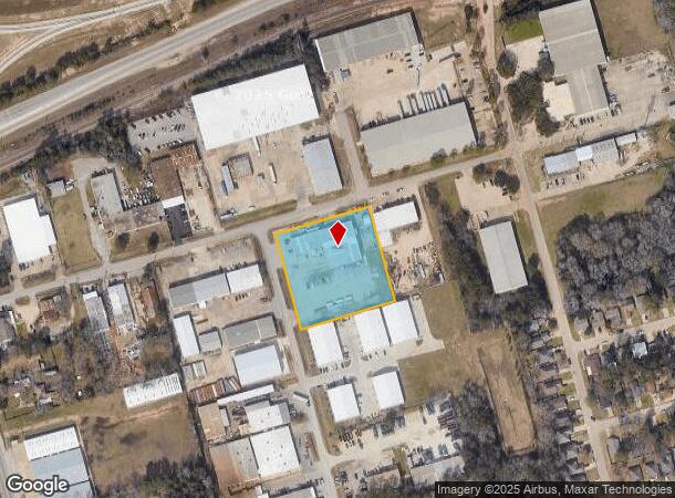 101 Industrial Ct, Conroe, TX Parcel Map
