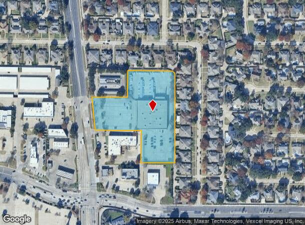  3400 Coit Rd, Plano, TX Parcel Map