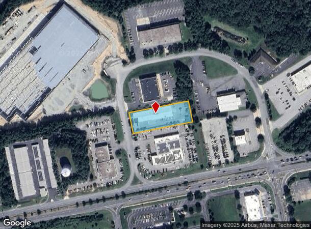 1105 Business Center Way, Edgewood, MD Parcel Map
