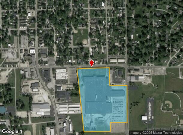  400 E Spring St, Bluffton, IN Parcel Map