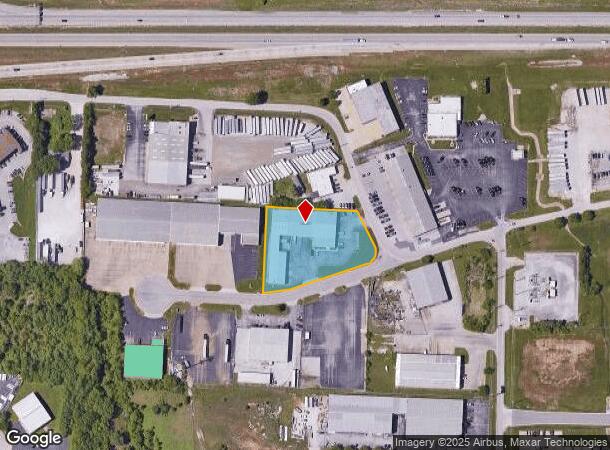 3740 E Evergreen St, Springfield, MO Parcel Map
