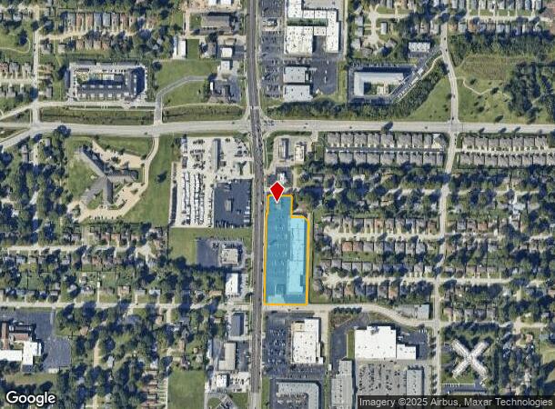 2726 S Campbell Ave, Springfield, MO Parcel Map