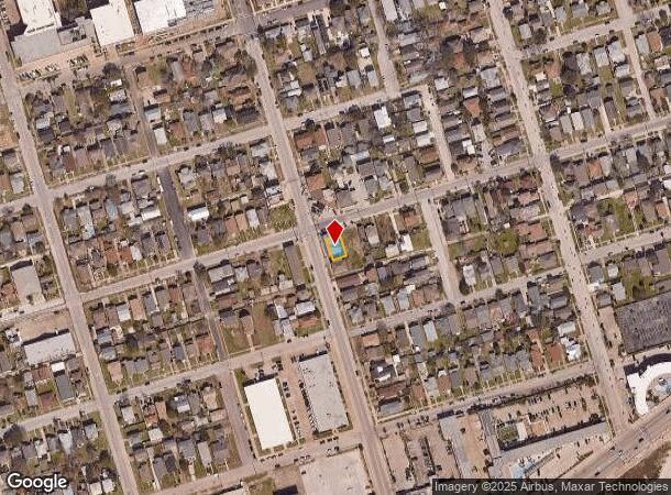 2502 39Th St, Galveston, TX Parcel Map