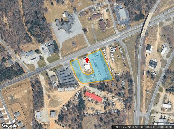  1053 Highway 1 S, Lugoff, SC Parcel Map