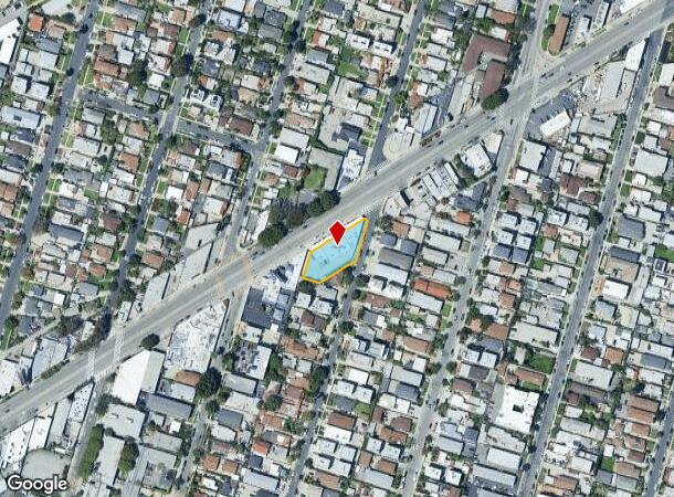 5458 W Washington Blvd, Los Angeles, CA Parcel Map