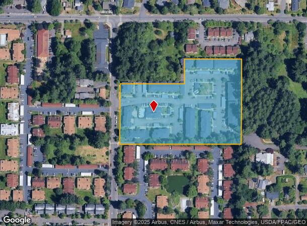 1000 Fern St Sw, Olympia, WA Parcel Map