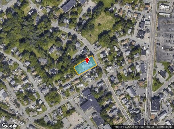 84 Pearl St, Stoughton, MA Parcel Map