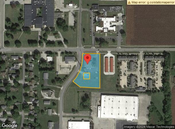  1670 E Ash St, Canton, IL Parcel Map