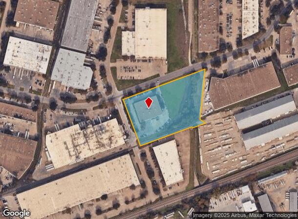  9700 Chartwell Dr, Dallas, TX Parcel Map