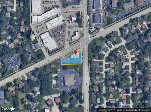  7702 Cass Ave, Darien, IL Parcel Map