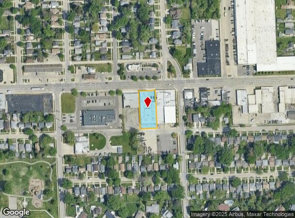 1220 E 9 Mile Rd, Hazel Park, MI Parcel Map