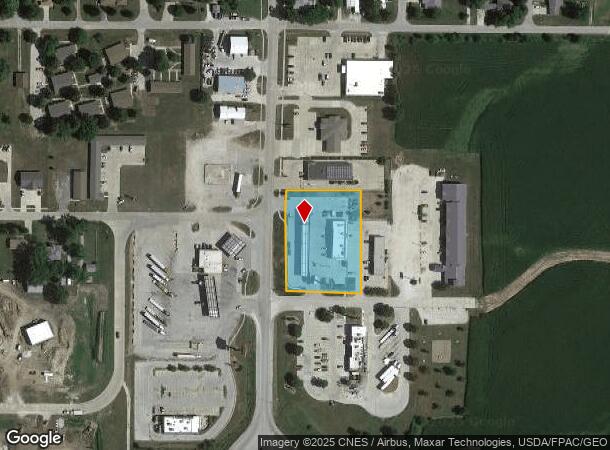  629 S Division St, Stuart, IA Parcel Map