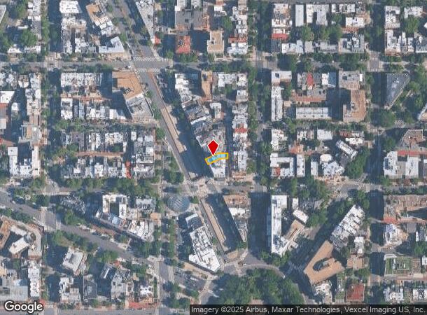  1605 Connecticut Ave Nw, Washington, DC Parcel Map